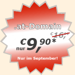 AT-Domains f�r nur �9,90
