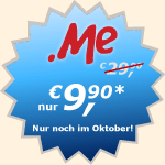 ME-Domains f�r nur �9,90 registrieren